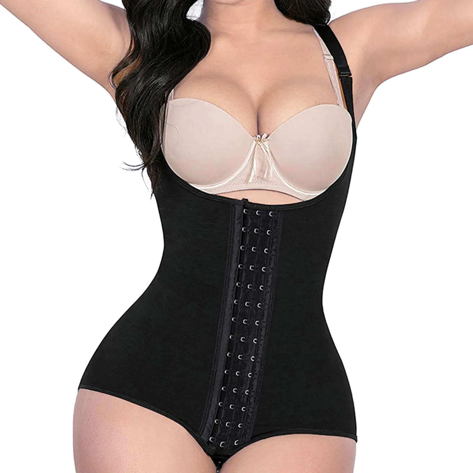 

Superior Quality Full Body Shaper Bodysuit Mesh Butt Shapewear Waist Trainer Women Shapewear Lingerie Butt Extensions for Women