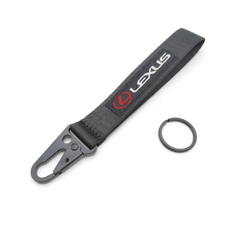 Новые металлические нейлоновые кольца автомобильный брелок анти-потерянные