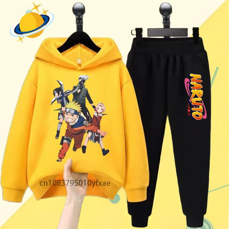Детская Толстовка С Капюшоном Наруто В Стиле Аниме Длинными Рукавами