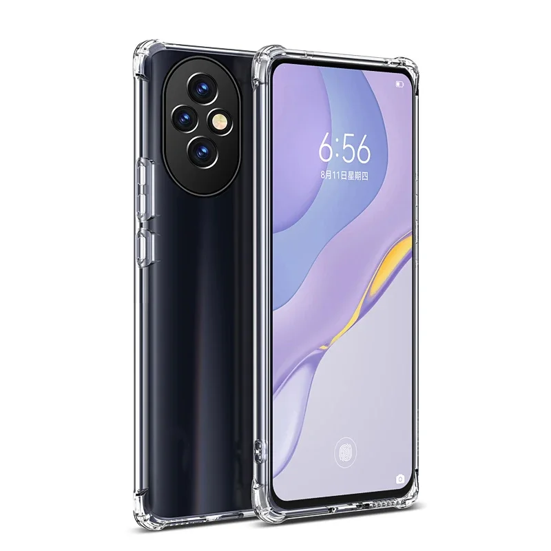 Противоударный Прозрачный чехол для телефона Honor 200 Pro прозрачная Противоударная