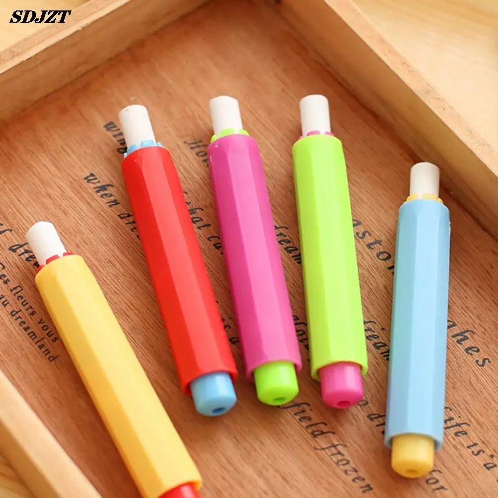 

1PC Color Chalk Holders School Teaching Aids For Teachers Writing Extender Children Drawing Board Accessories