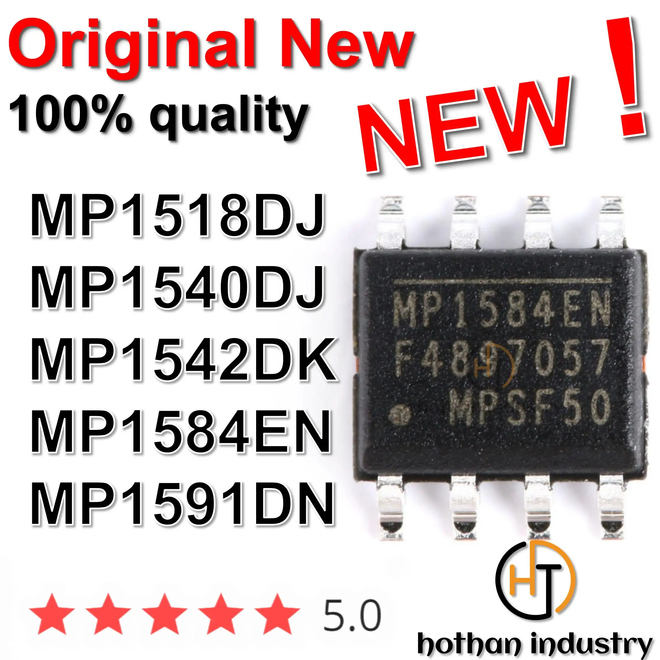 

[5PCS]MP1518DJ MP1540DJ MP1542DK MP1584EN MP1591DN MP1584EN-LF-Z SOP8 management DC/DC converter chip