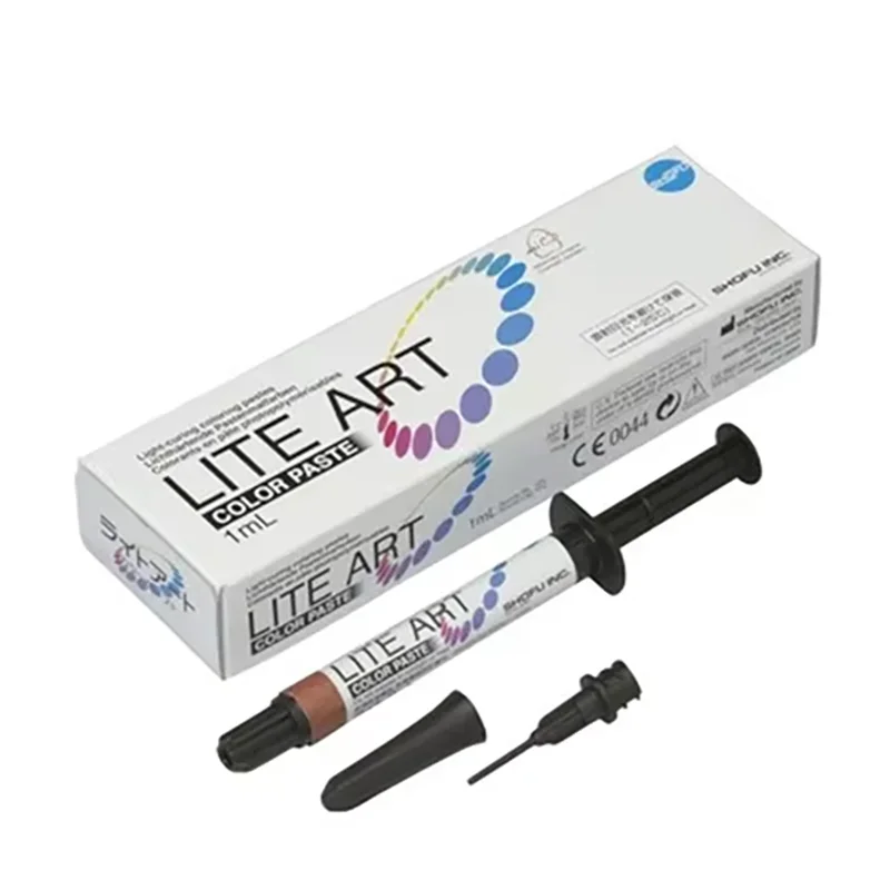 SHOFU Vintage Lite Art Color Paste Светоотверждаемые раскраски-пасты Мощность для полимерного