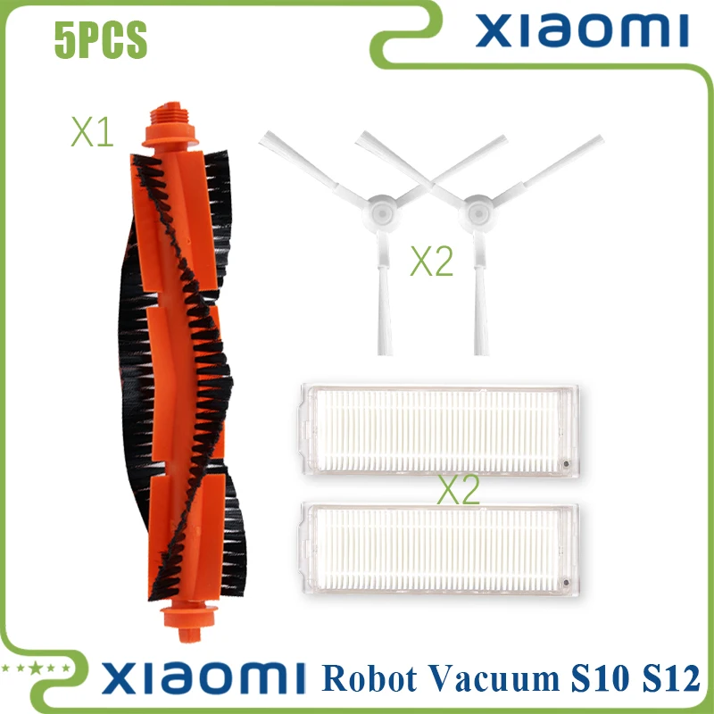 

Для робота-пылесоса Xiaomi S10 S12 T12 B106GL/ швабра 2S XMSTJQR2S/3C B106CN Запчасти Аксессуары Основная боковая щетка Фильтр Швабра
