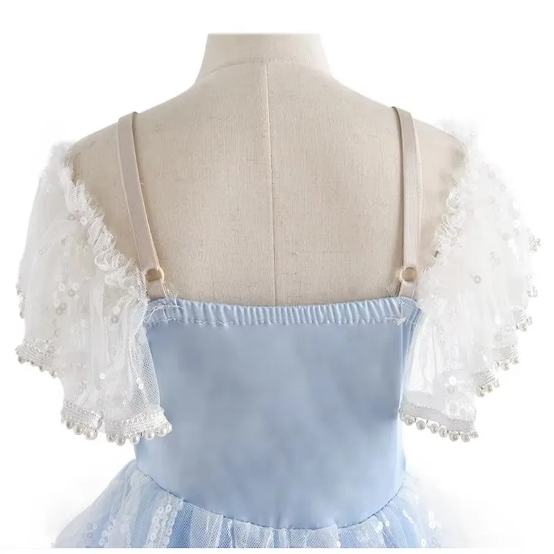 Blingbin детская пачка профессиональный белый лебединое озеро балетный костюм