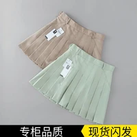 spring and autumn new style high waist college style suit material tb pleated skirt a line skirt skirt short skirt pants women