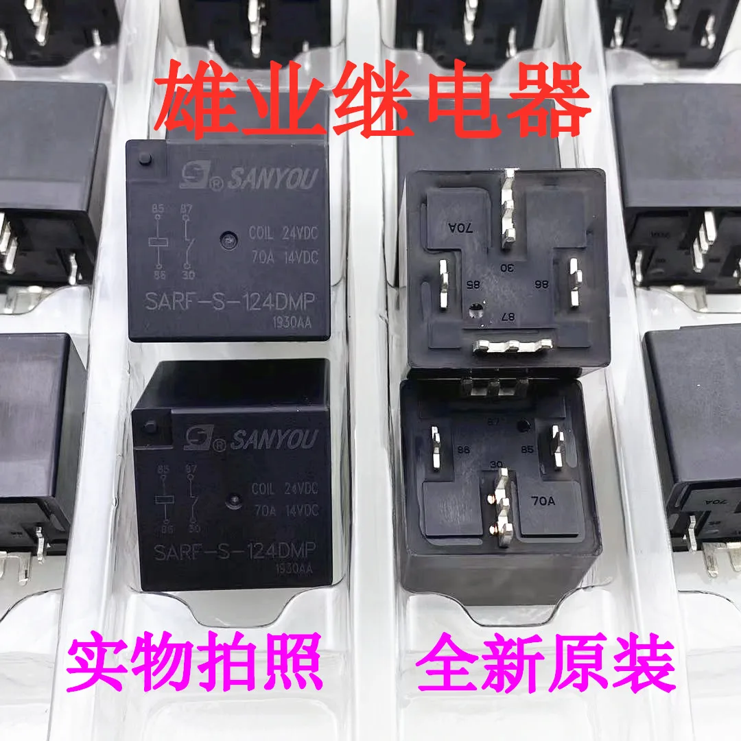 

Бесплатная доставка Φ 24V 4 PCB SARF-S-124DMP 70A 10 шт