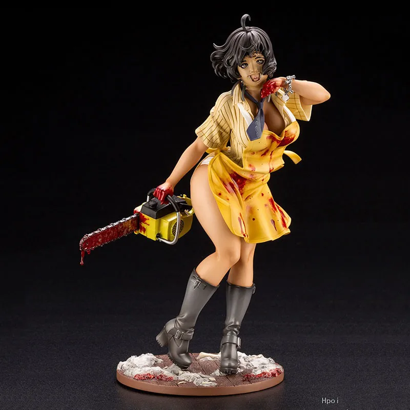

HORROR Bishoujo Statue The Texas Chainsaw Massacre Leatherface Bishoujo PVC Action Figure Toy Collectible Model Doll Gifts