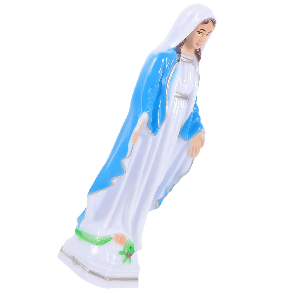 Религиозный декор пластиковая Дева Мария ремесло Грейс орнамент фигурка статуя
