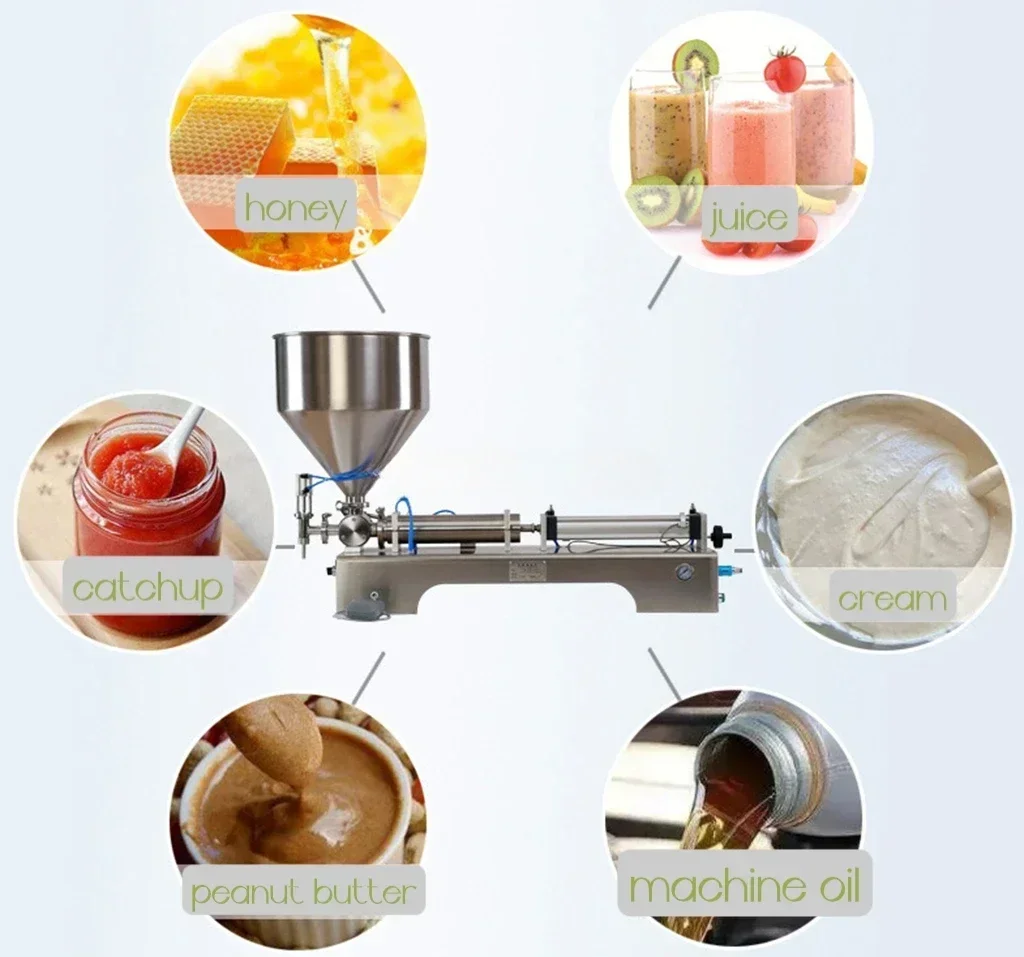 Для машины для розлива крема G1WG 100-1000 мл со смешанным наполнителем шампуня и