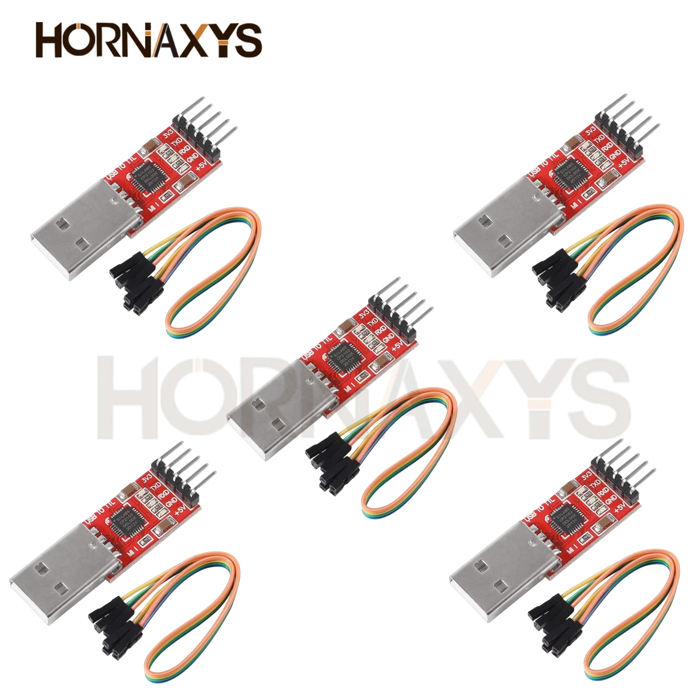 Фото Модуль USB к TTL serial UART STC CP2102, 1/3/5 шт., для скачивания кабеля, PL2303, обновление линии Super Brush №1