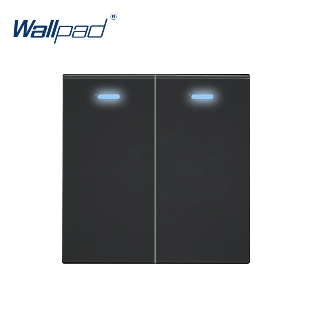 

1 2 3 Gang 1 2 Way Reset Switch со стандартным мгновенным контактным дверным звонком, импульс 12V 24V 110V-240V DIY Key для модуля только 52*52mm