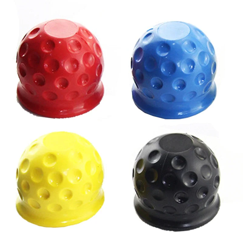 

Universal 50MM Tow Bar Ball Cover Cap Trailer Ball Cover Tow Bar Cap Hitch Trailer Towball Protect Car Accessories