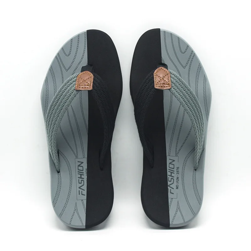 

Neutral Soft Soles Not Easy To Slip Flip Flops Fashion Trend Men's Casual Beach Shoes Women Sand Hawaii Surfing Motion Leisure