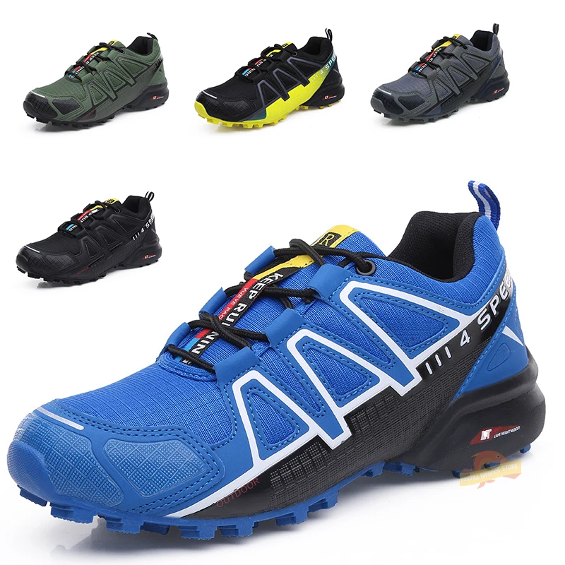 

New Men Fishing Shoes Large Size Outdoor Anti-skid Breathable Hiking Camping Wear-resistant Sneakers Fashion Cycling Shoes 39-47