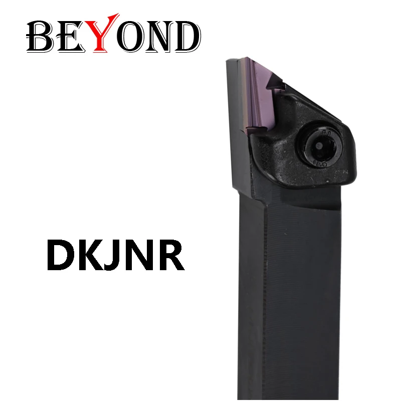 

BEYOND DKJNR2020K16 DKJNL2020K16 DKJNR2525M16 DKJNL2525M16 DKJNR DKJNL External Lathe Tool Holder Cutter Shank use KNUX Inserts