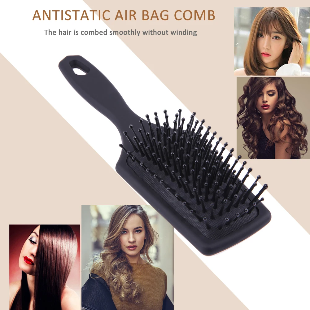 Pro Salon Hair Care Styling Tool Massage Brushes Girls Ponytail Comb Curly Brush Professional Hair Styling Comb images - 6