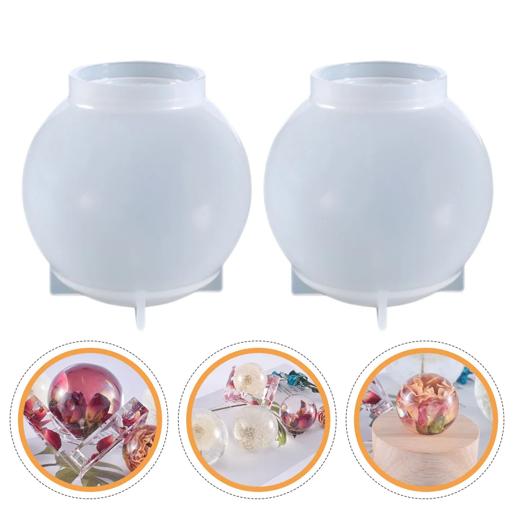 2 шт. шариковая форма De Para Gelatinas формы для конфет глиняные кристаллы силиконовые