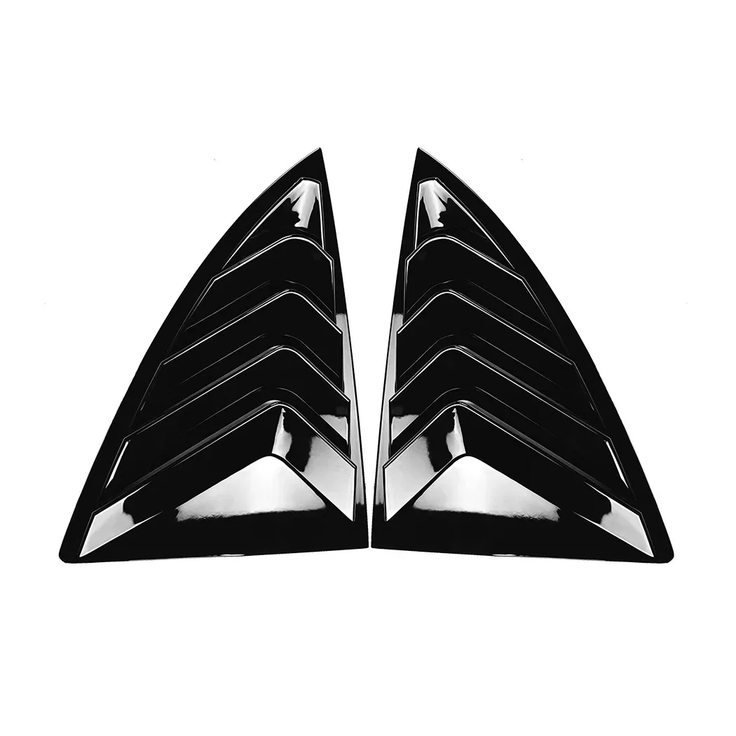 

Для Tesla Model Y 2019 2020 2021 2022 2023 2024 Автомобильное заднее окно, боковое вентиляционное отверстие, жалюзи, накладка, наклейка, комплект кузова, спойлер