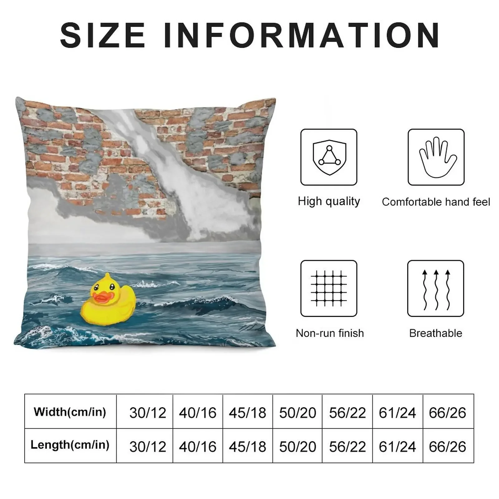 Декоративная подушка Duck Ahoy! 100% Полиэстер