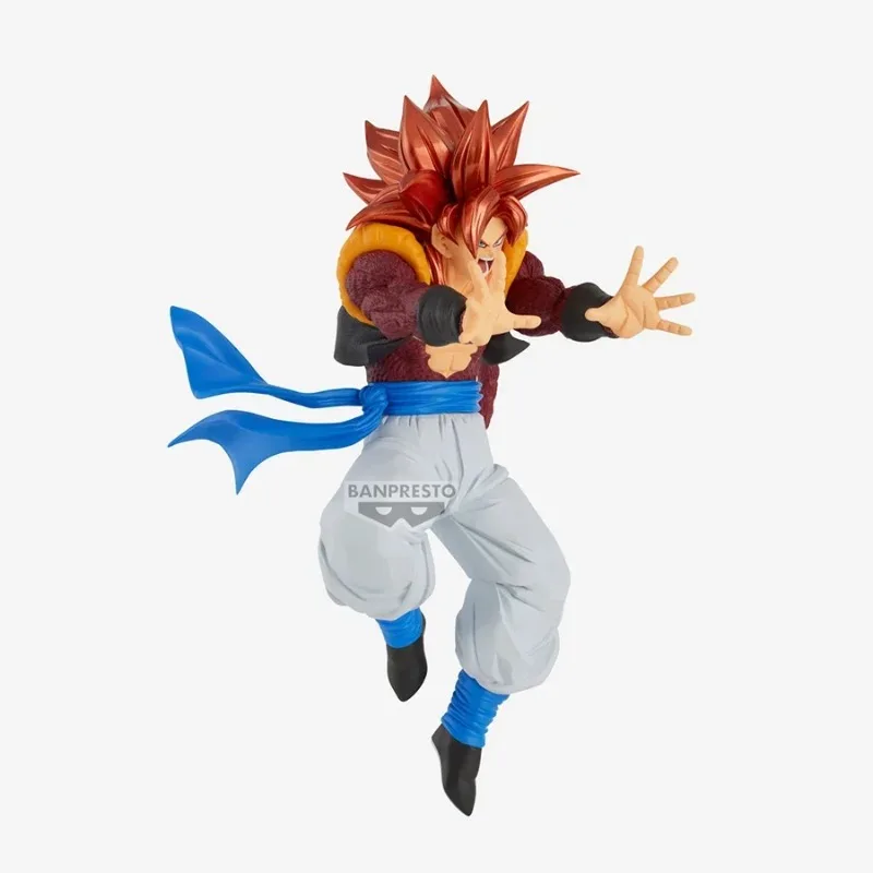 Фото В наличии: Фигурки BANDAI Banpresto Dragon Ball GT, аниме-фигурки Босс Супер Сайян 4 Гогета, коллекционные модели из ПВХ, игрушки-куклы №5