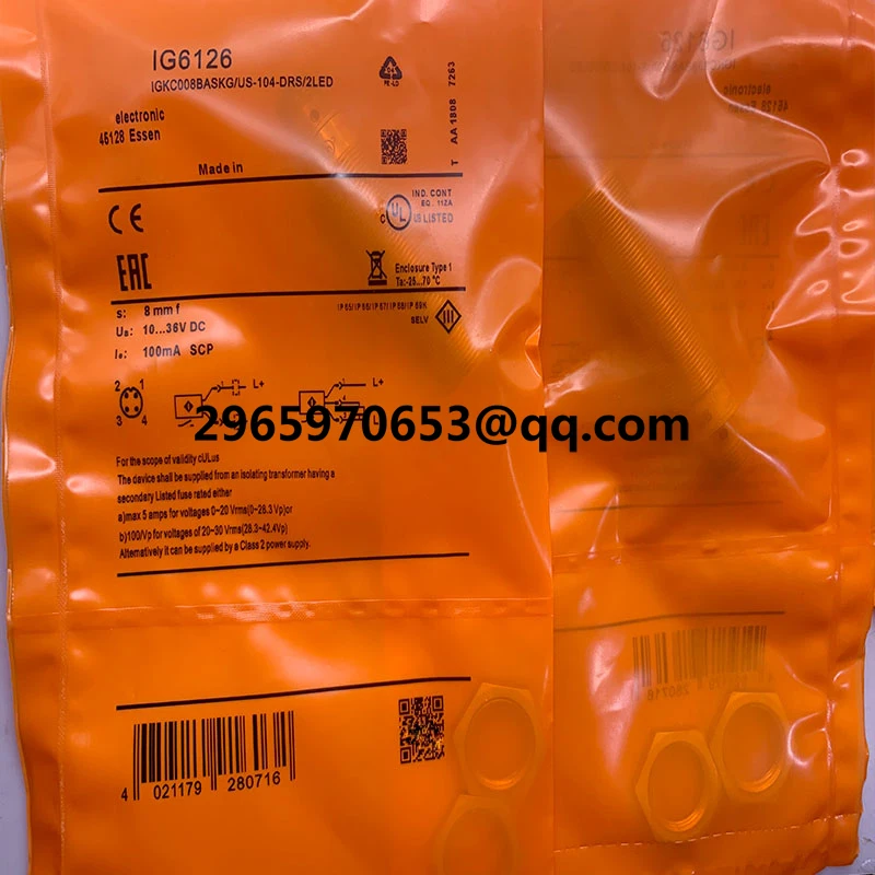 Новый датчик для бесконтактного переключателя IG6126 IG5647 IG5539 IG5667 IG5883 IG5893 IG5533 IG5564 IG0311