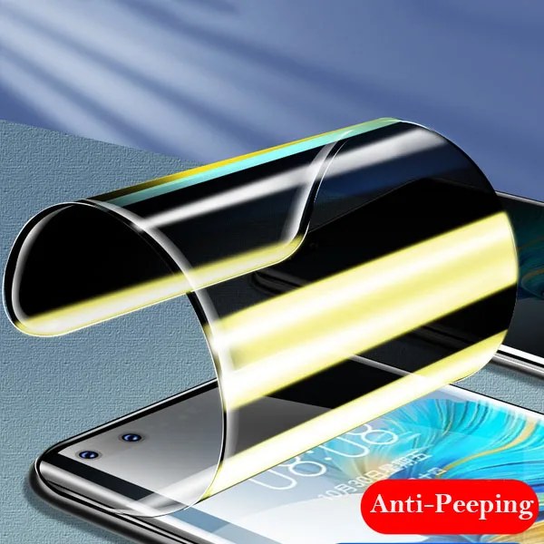 Anti Peeping Ceramic Film for Huawei P50 Pro P50pro Screen Protector Anti Scratchs Anti-Spy Soft Protective Film Explosion-proof