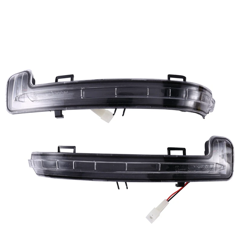 

1 Pair Auto Side Rear View Mirror Turn Signal Lamp Amber LED Light for Peugeot 308ST91 308T9 408 1612790980 1612791080