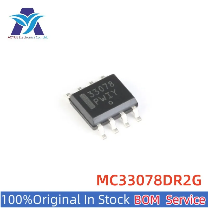 Электронные компоненты IC MC33078DR2G MC33078 MC330 SOP8, в наличии новые оригинальные компоненты, операционный усилитель IC MCU, одна остановка, BOM сервис
