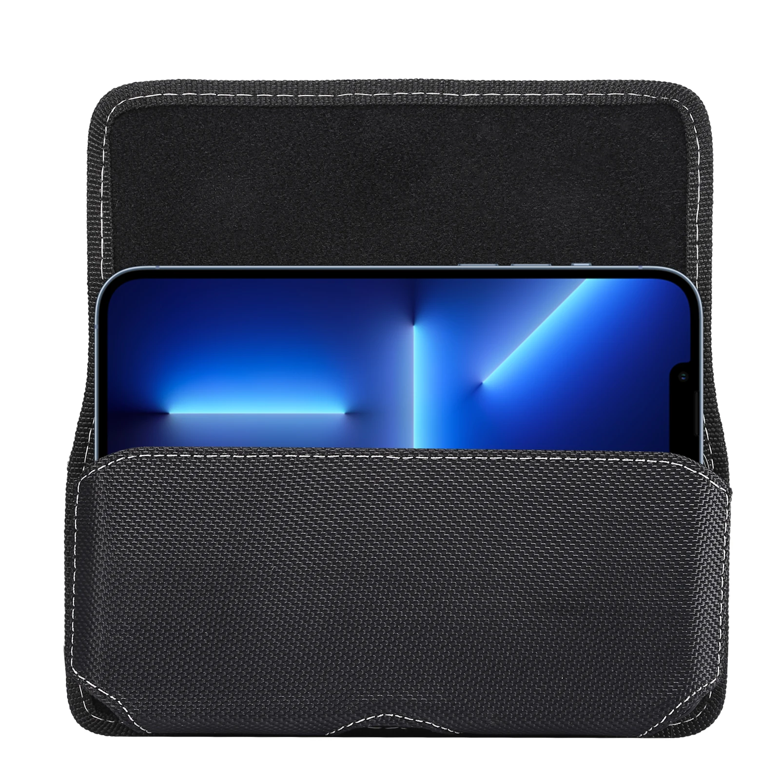 Универсальная поясная сумка с зажимом для мобильного телефона iPhone 16 15 14 13 Pro Max