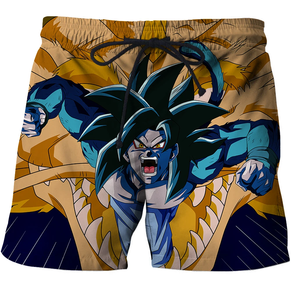 

2022 new shorts 3D printed anime men's beach pants Summer surf pants loose plus size breathable shorts Unisex pants