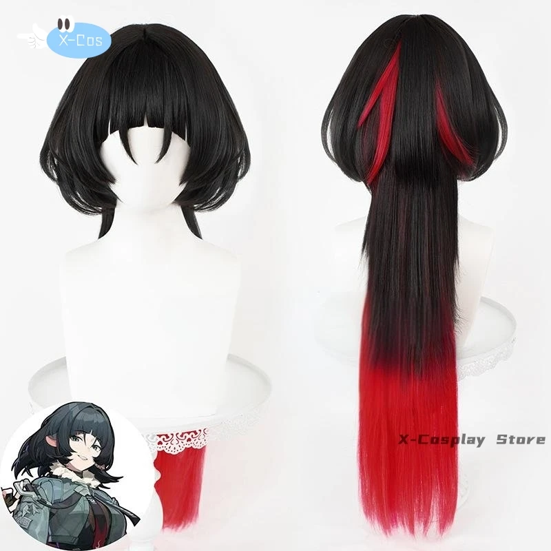 ZZZ Jane Doe парик для косплея термостойкие синтетические волосы игры Zenless Zone Zero