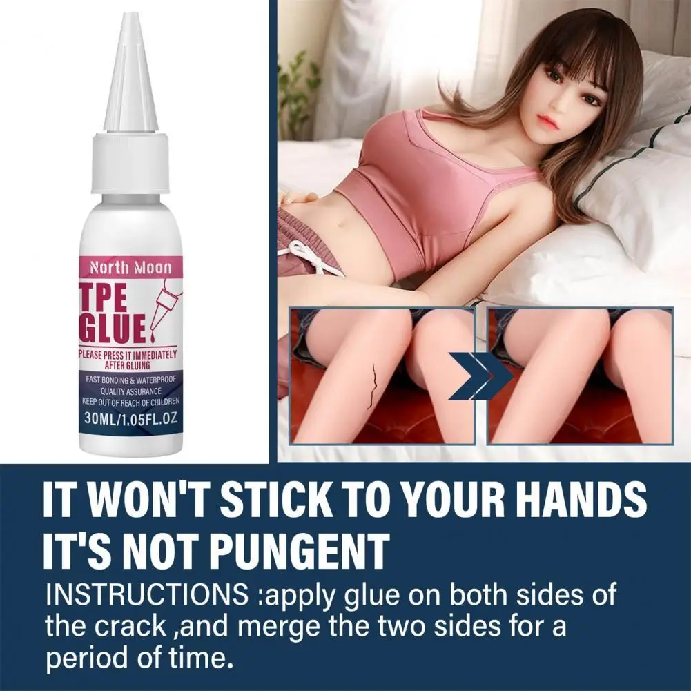 

Repair Glue Adhesive Waterproof Transparent No Cracking Doll Repair Agent Household Supplies