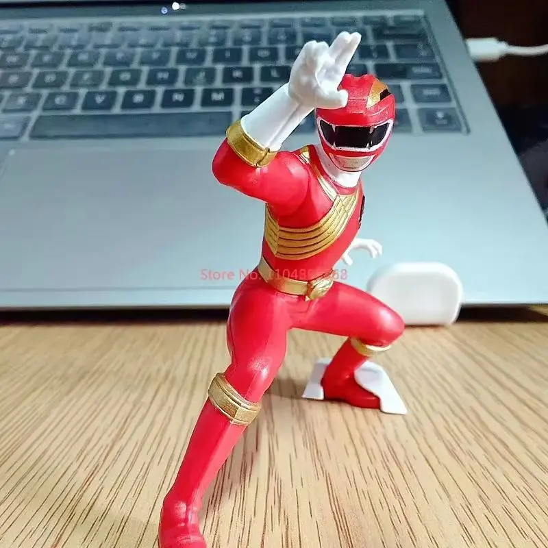 Фото Коллекционная фигурка Bandai HG Super Sentai Series Vol 2 Gashapon: высокодетализированная аниме-модель персонажа из ПВХ, премиум-подарок №5