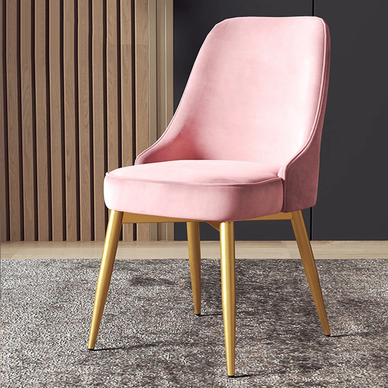 

Современные обеденные стулья в скандинавском стиле, стулья для гостиной с золотыми ножками, эргономичный минималистичный дизайн, мебель дл...