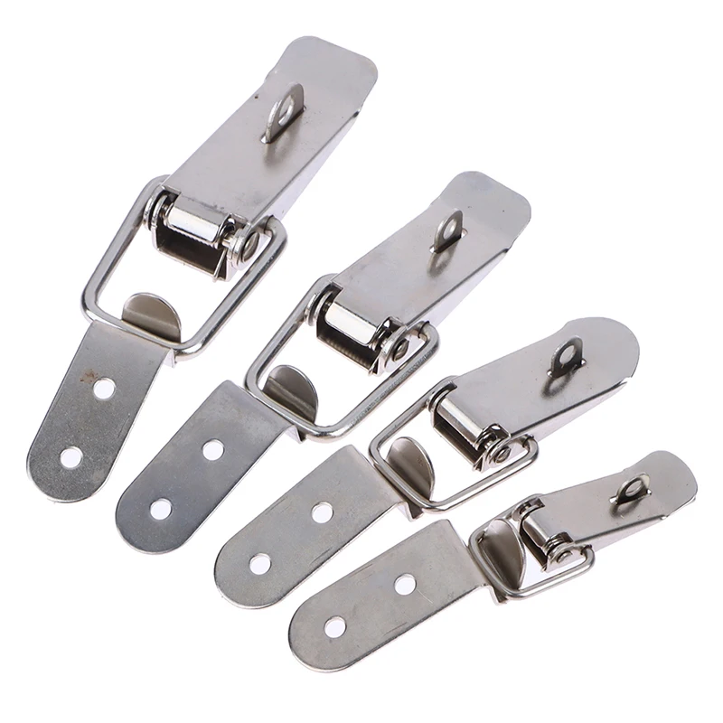 90Degree Duck-mouth Buckle Hook Lock Iron Spring Loaded Draw Toggle ...