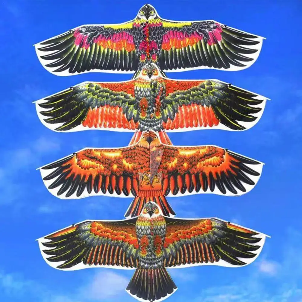 

1,2 м плоский Орлан кайт детский Стекловолоконный Стержень Поддержка птица сад Летающий нейлон открытый подарок Кайты ткань детские игрушки ткань E2w3