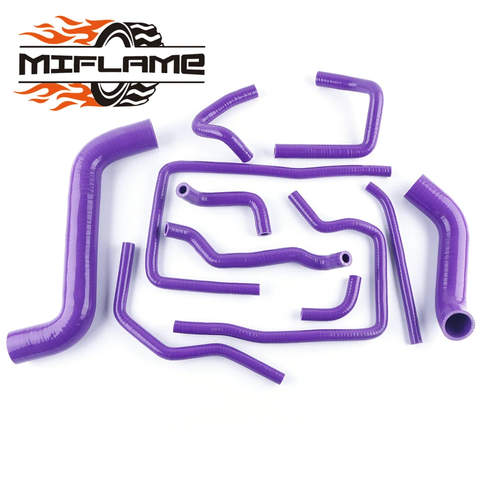 Комплект силиконовых шлангов охлаждающей жидкости радиатора для Subaru Impreza GDB GDA GB GG