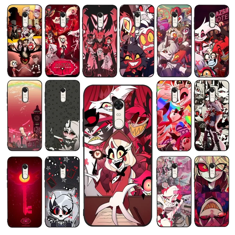 H-Hazbin Hotel чехол для телефона Redmi 5 6 7 8 9 10 Plus Pro A GO K20 K30 K40 F3 Fundas