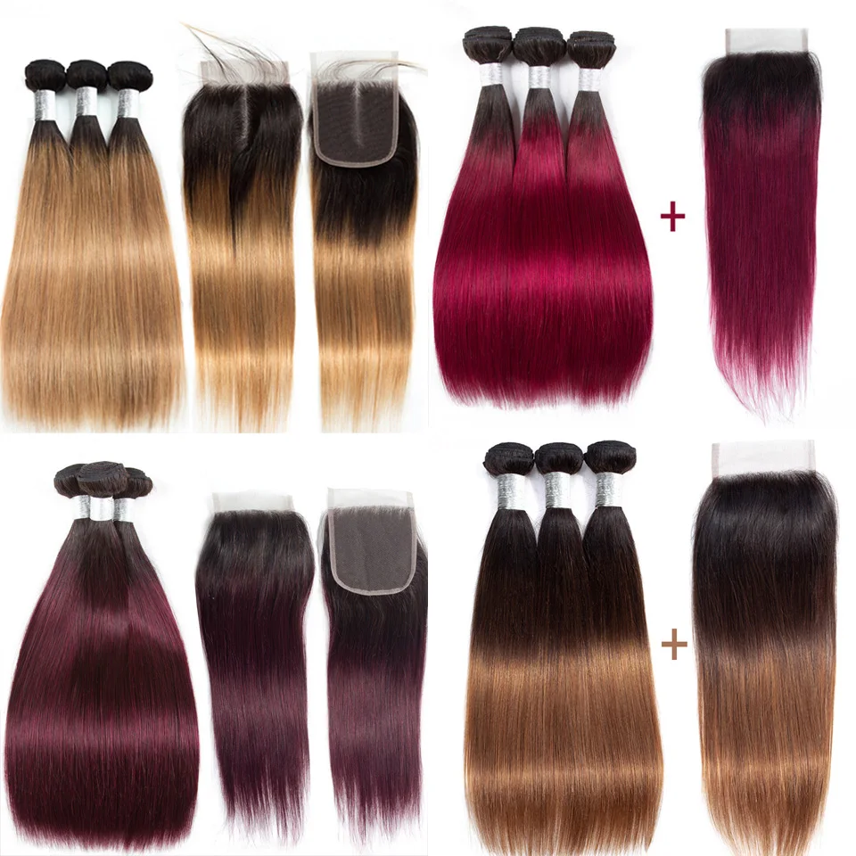 Ed Honey Blonde Bundles With Closure