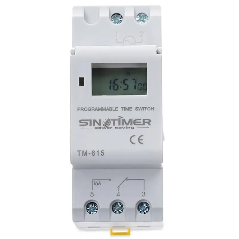 

Rail Timer Switch User-friendly Convenient Reliable Efficient Cost-effective 7-day Programmable Timer Switch Multi-function 220v
