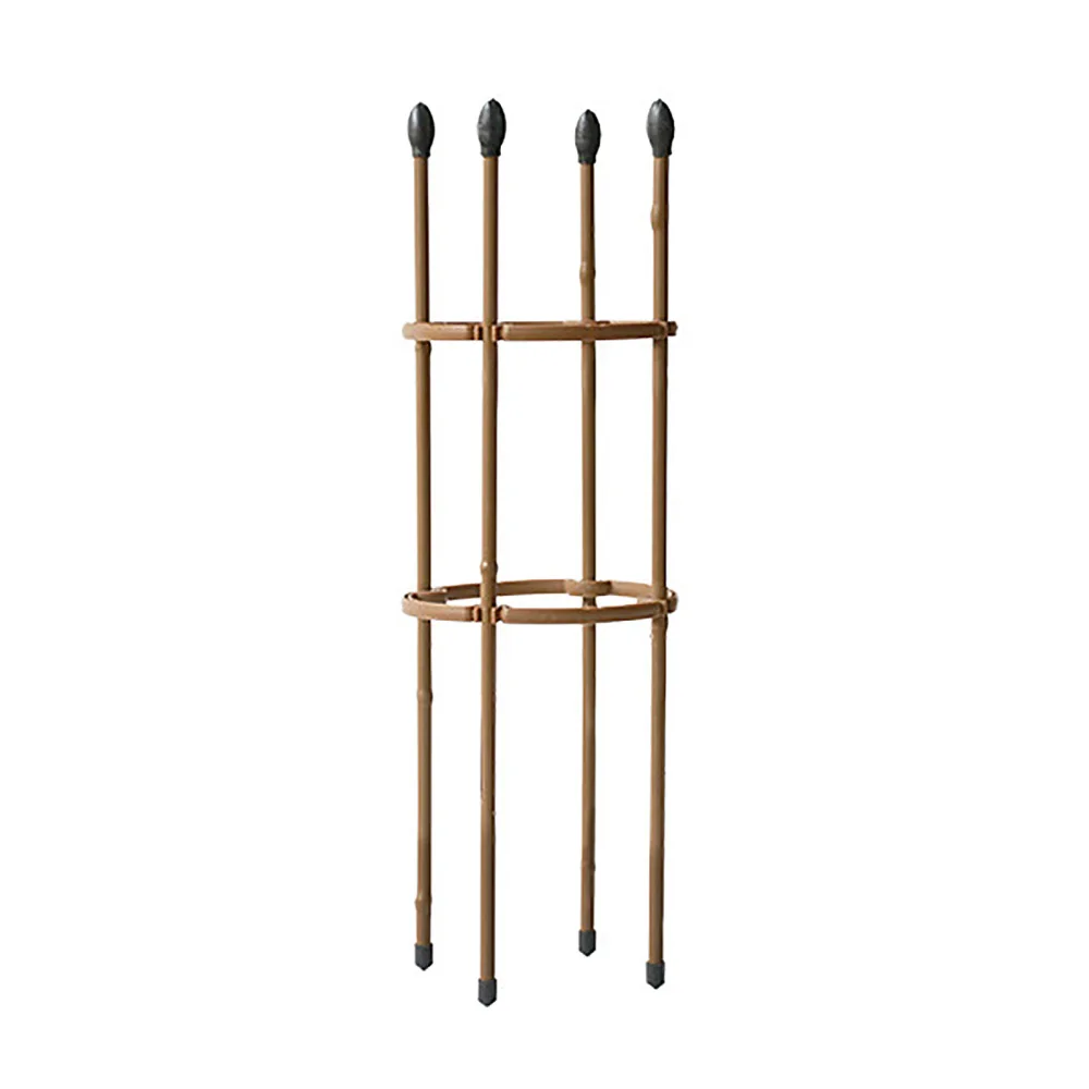 

Climbing Frame Bamboo Plant Stand Metal Durable Vine And Clematis Plants Plastic-coated Steel Pipe Easy Assembly Gardening Tool