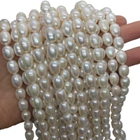 rice shape natural freshwater pearl bead aa grade beads for jewelry making diy bracelet necklace earrings 4mm small pearl beads