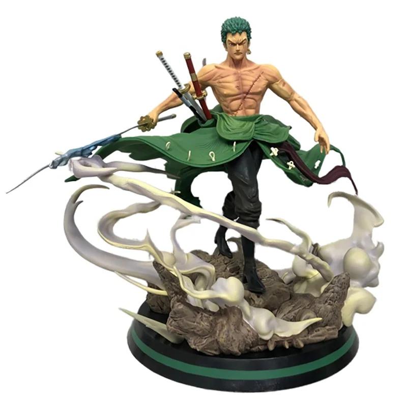 

One Piece GK Anime Figurine Model Roronoa Zoro Action Figures PVC Statue Collection Toy Solo Luffy Figma