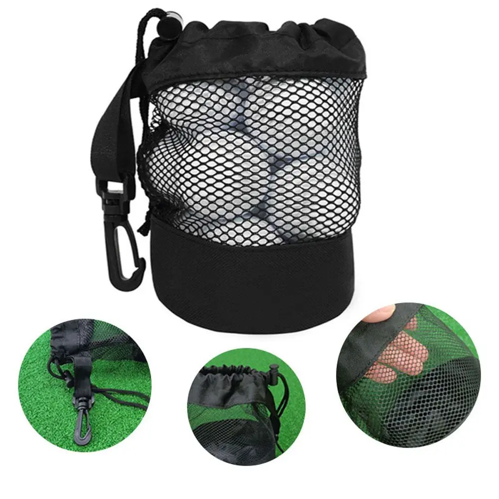 

Waist Pack Mesh Net Bag Golf Ball Container Tennis Carrying Golf Ball Pouch Storage Bag Golf Ball Bag Golf Pouch