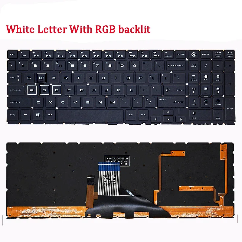 Новая сменная клавиатура для ноутбука совместимая с HP Omen 4 5 15-dc 15-dc005tx 15-dh TPN-Q211T PN-C143