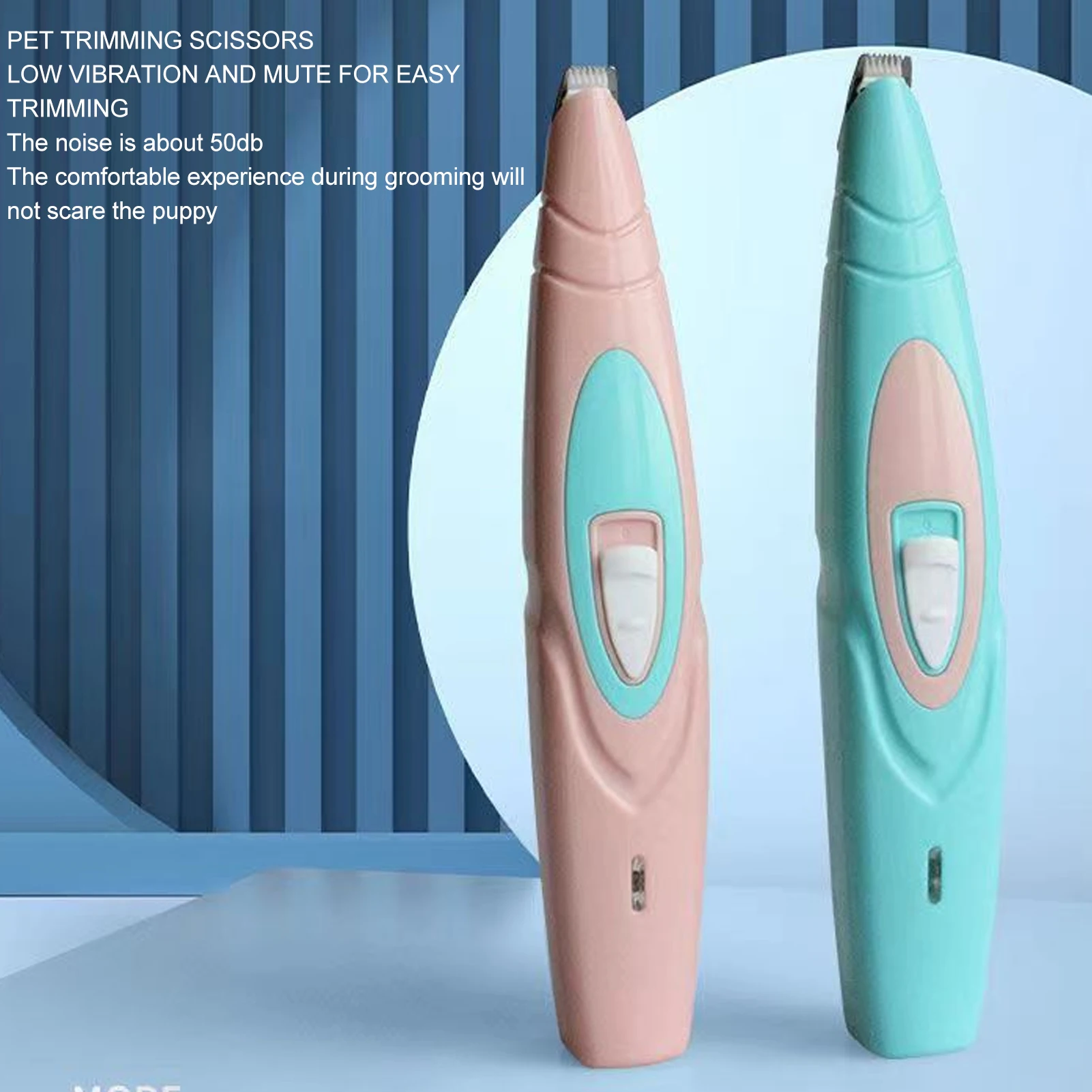 

Dog Clippers Professional Safety Low Noise Electric Rechargeable Pet Paw Trimmer For Dogs Cats Pets