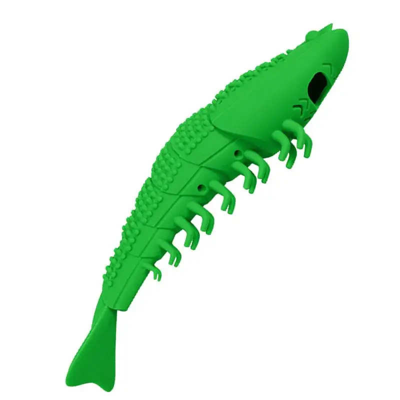 

Cat Teeth Cleaning Toys Protect Teeth Cat Interactive Toothbrush Chew Toy Crayfish-Shaped Safe Chewing Toy Tooth Cleaning