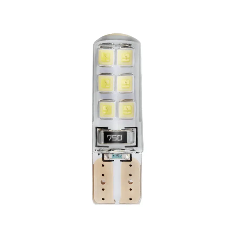 

1pcs Car T10 LED Lights White Car Lamps Canbus Error Free Bright Light Bulbs W5W 12SMD 2835 360 Degree Uniersal