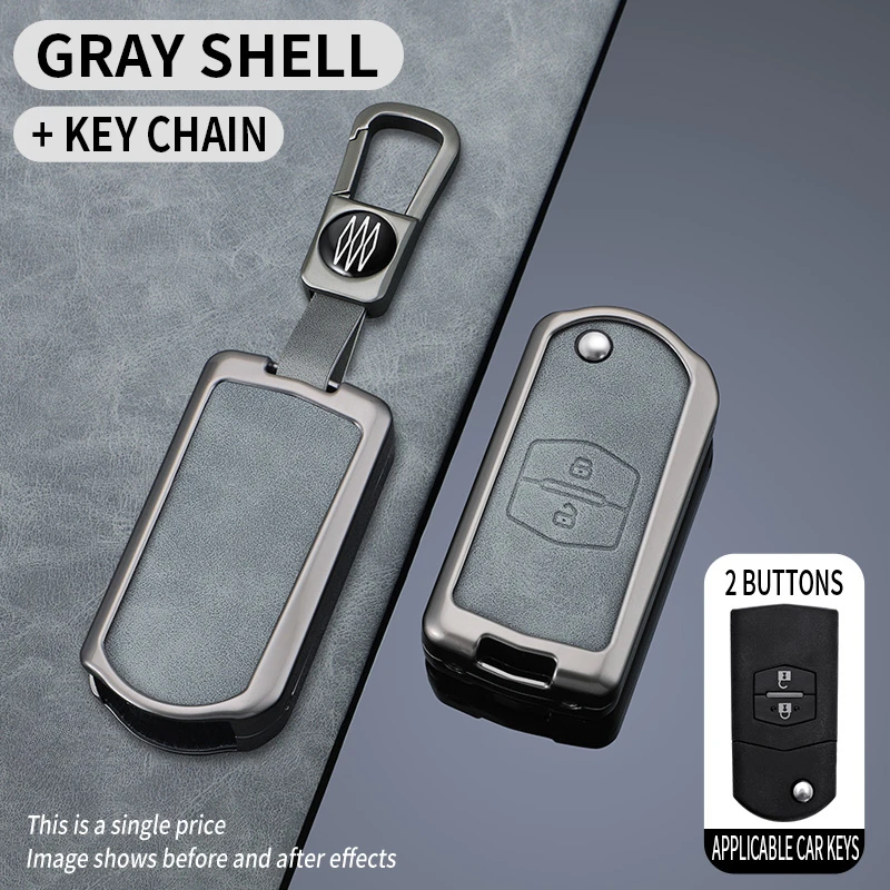 Чехол для ключей автомобиля Mazda 2/3/5/6/RX8/MX5/CX3/CX5/CX7 чехол без ключа умный ключ